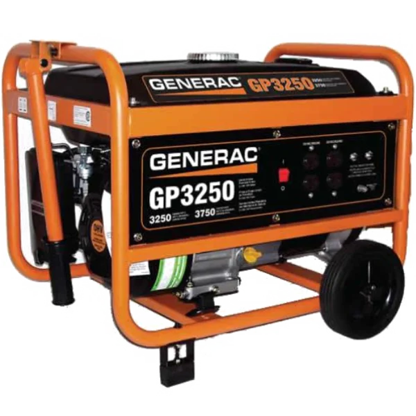 Generac GP3250 Portable Power Generator PNG Transparent