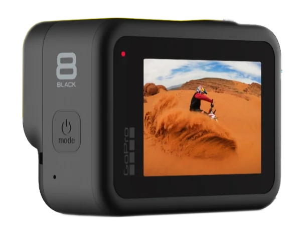 GoPro Hero 8 Black Camera PNG Transparent
