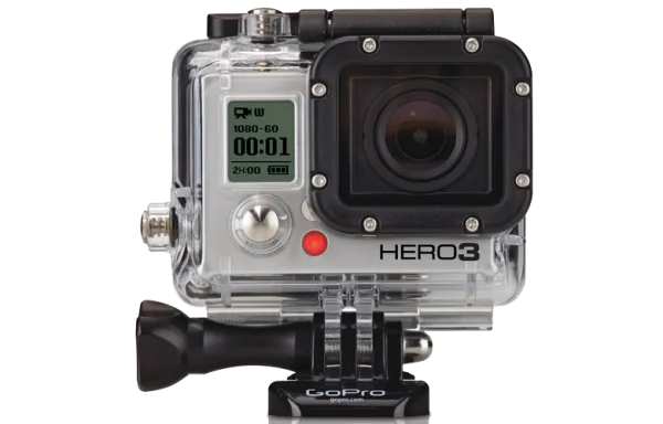 GoPro HERO3 Camera PNG Transparent Background