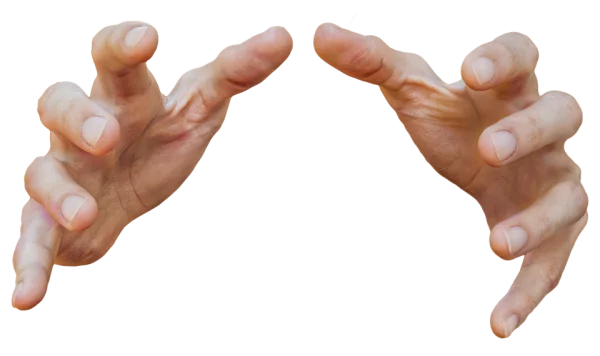 Outstretched Hands PNG Transparent Background