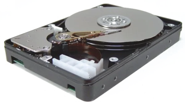 Open Hard Drive Internal View PNG