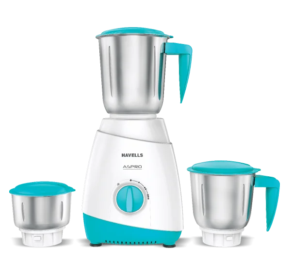 Havells Aspro Mixer Grinder with 3 Jars PNG