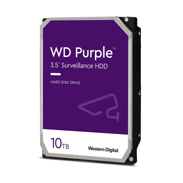 WD Purple 10TB Surveillance HDD PNG Transparent Background