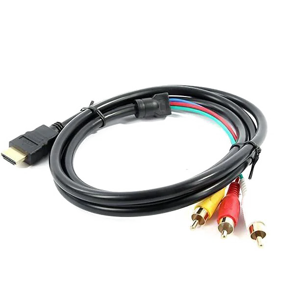 HDMI to RCA Converter Cable PNG Transparent Background