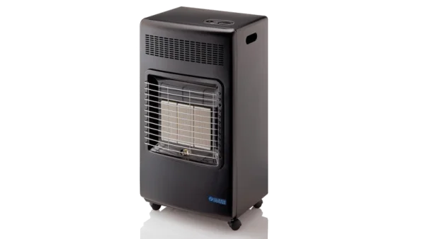 Black Portable Gas Heater PNG Transparent Background