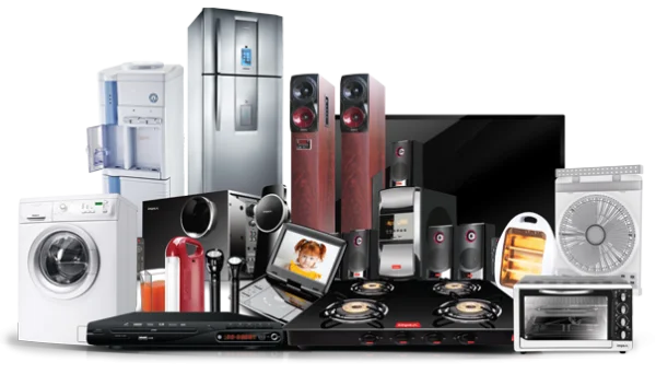 Modern Home Appliances and Electronics Collection PNG