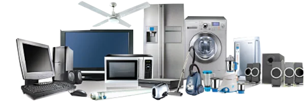Modern Home Appliances and Electronics Collection PNG