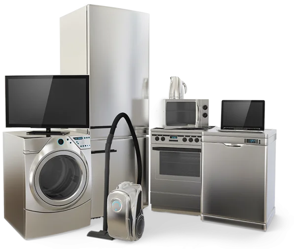 Modern Household Appliances Collection PNG Transparent Background
