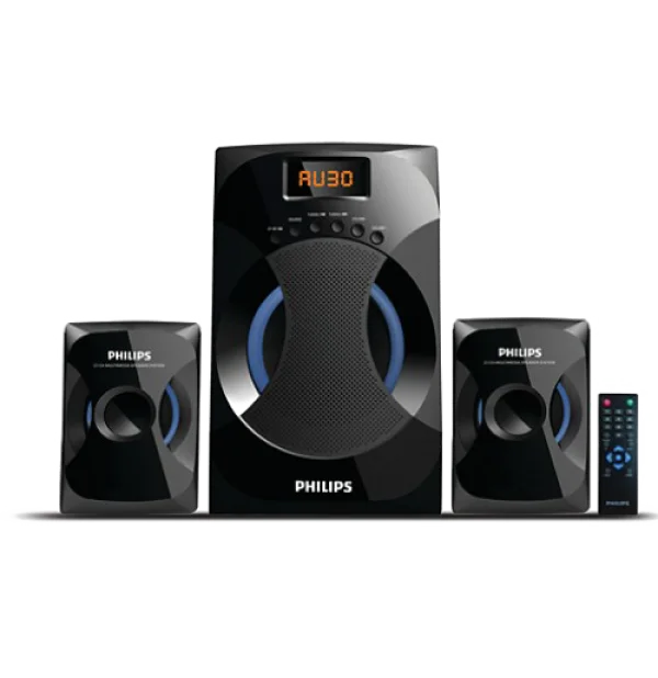 Philips 2.1 Multimedia Speaker System PNG Transparent