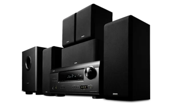 Denon Home Theater System PNG Transparent Background