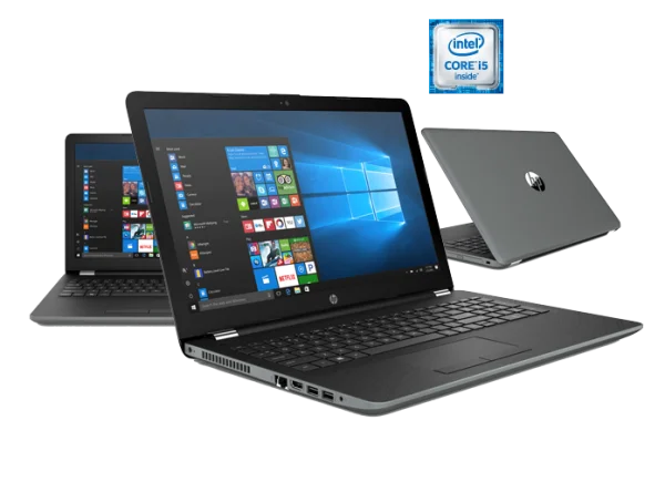 HP Laptop with Windows 10 PNG Transparent Background