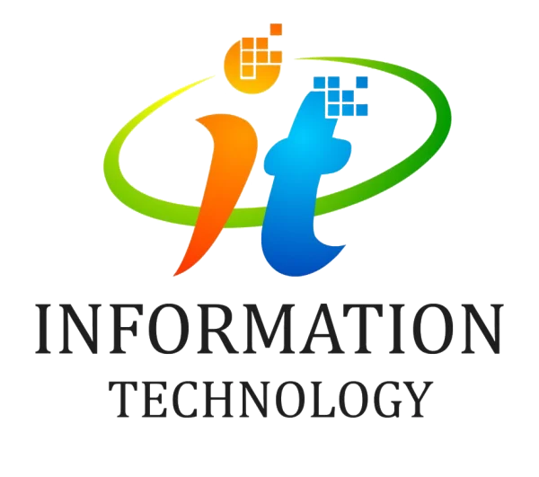 Information Technology IT Logo PNG Transparent Background