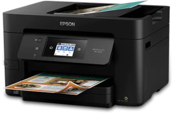 Epson WorkForce Pro WF-3720 Printer PNG Transparent Background