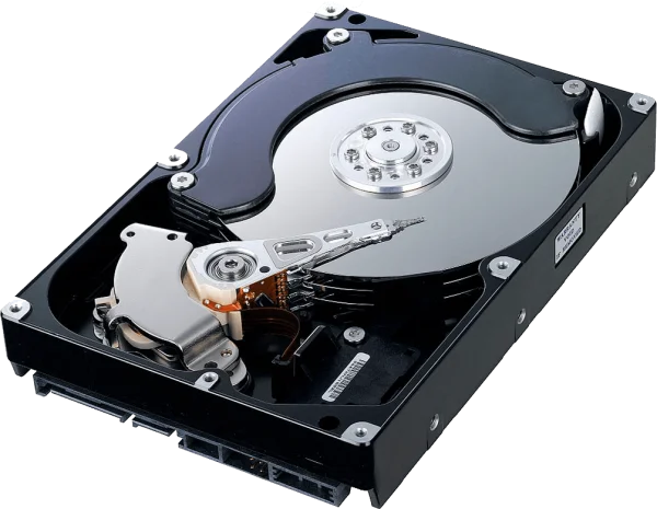 Open Hard Drive Internals PNG Transparent Background