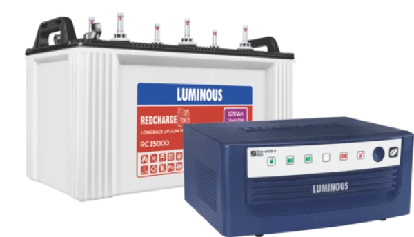 Luminous Inverter and Battery PNG Transparent Background