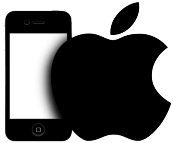 Apple iPhone 4 and Logo PNG Transparent