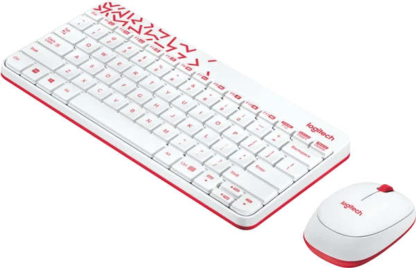 Logitech Wireless Keyboard and Mouse Combo PNG Transparent