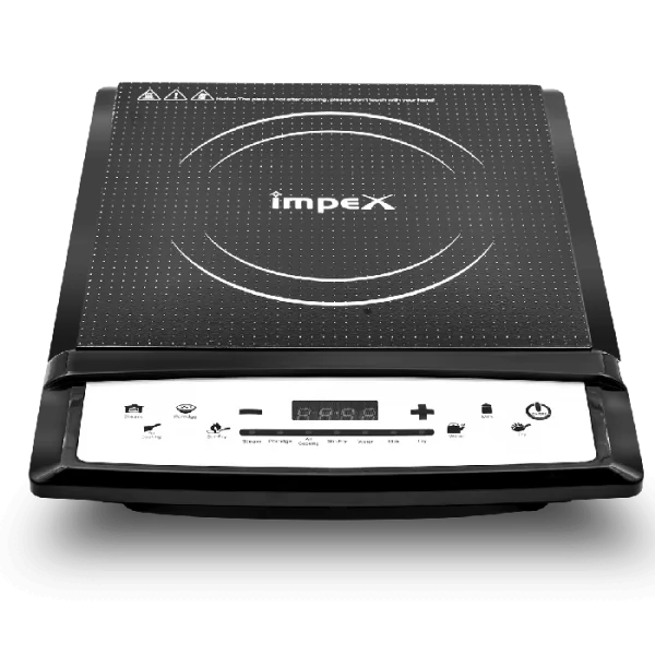 Black Impex Induction Cooktop PNG Transparent
