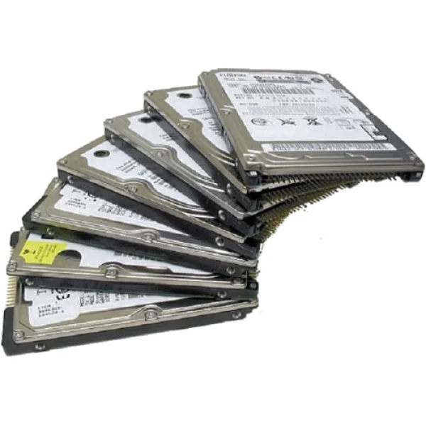 Stack of Hard Drives PNG Transparent Background