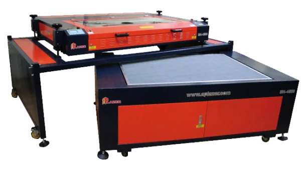 Industrial Laser Engraver and Cutting Machine PNG