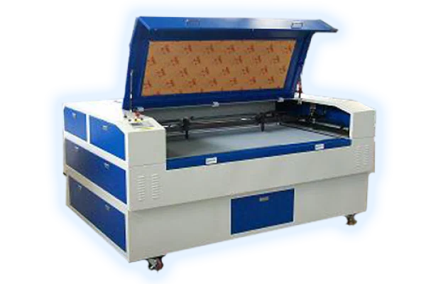 Industrial Laser Cutting Machine PNG Transparent