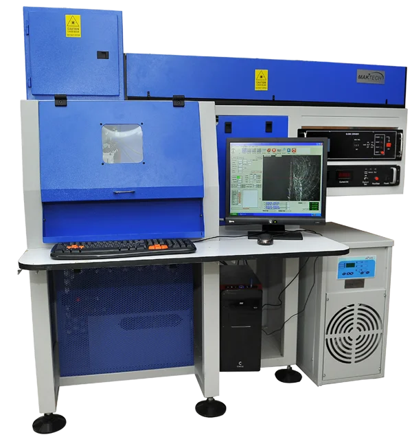 Industrial Laser Engraving System PNG Transparent Background