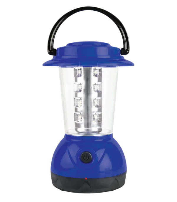 Blue LED Camping Lantern PNG Transparent Background