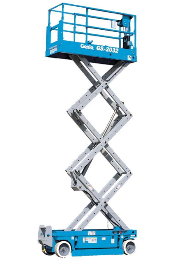 Genie Scissor Lift GS-2032 PNG Transparent Background