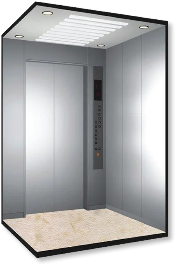 Modern Elevator Interior PNG Transparent Background