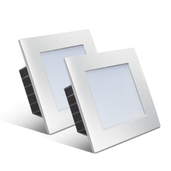 Square LED Panel Lights PNG Transparent Background