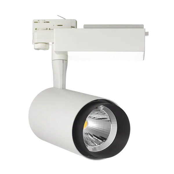 White LED Track Light PNG Transparent Background