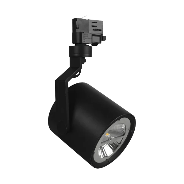 Black LED Track Light PNG Transparent Background