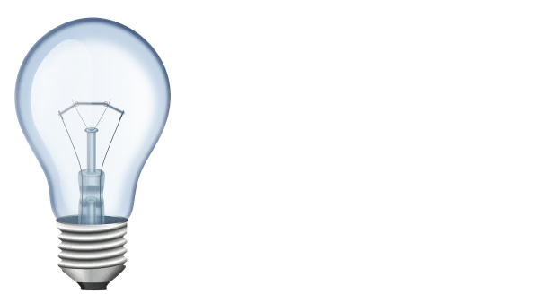 Clear Light Bulb PNG Transparent Background