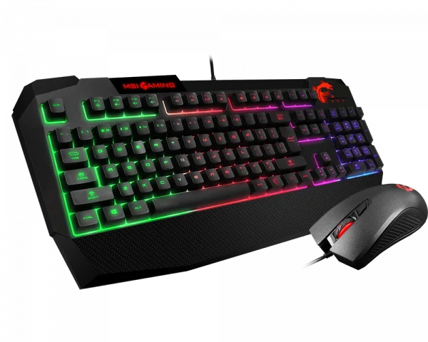 MSI Gaming Keyboard and Mouse Combo PNG