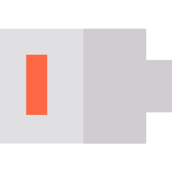 Orange and Gray Geometric Abstract Background