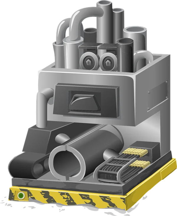 Industrial Factory Production Machine PNG