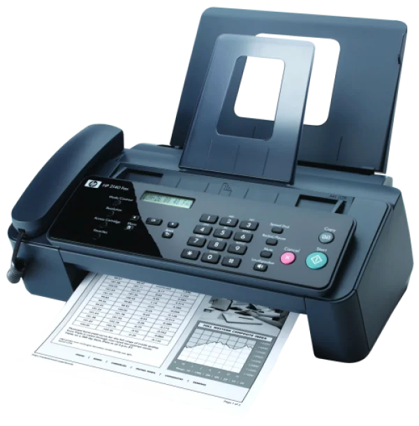 HP 3140 Fax Machine PNG Transparent Background