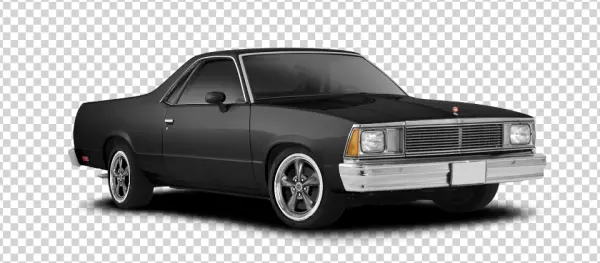 Black Vintage Car PNG Transparent