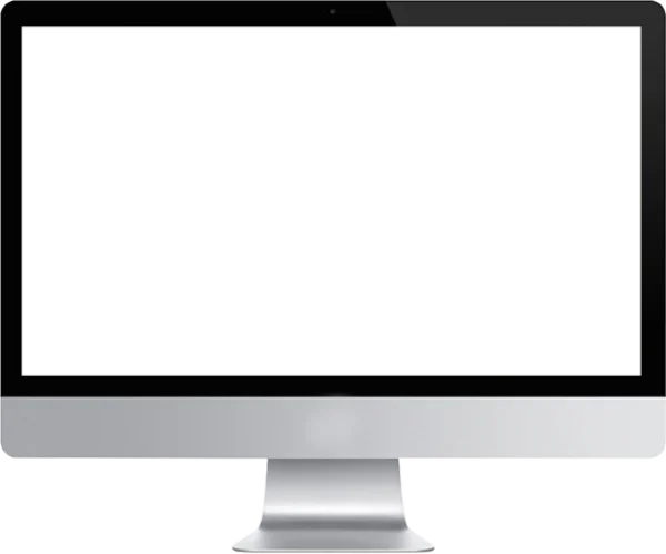 Modern Desktop Computer Monitor PNG Transparent Background