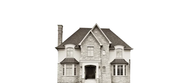 Luxury Stone House PNG Transparent Background