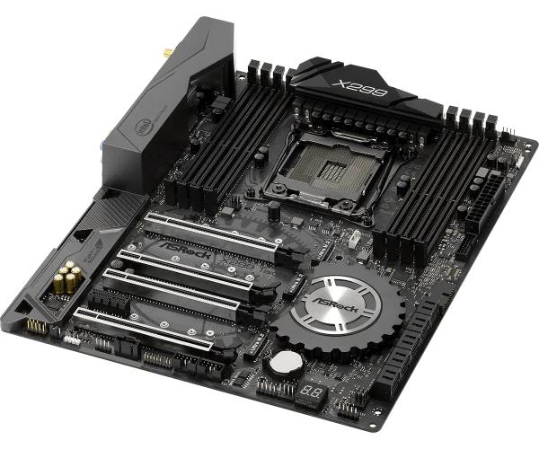 ASRock X299 Motherboard PNG Transparent Background