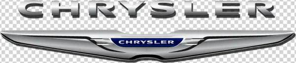 Chrysler Logo with Wings PNG Transparent