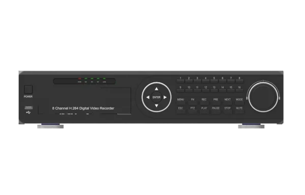 8 Channel H.264 Digital Video Recorder (DVR) PNG