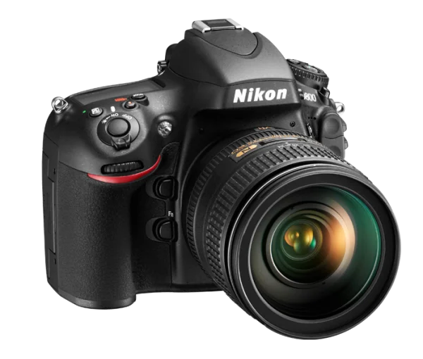 Nikon D800 DSLR Camera PNG Transparent Background