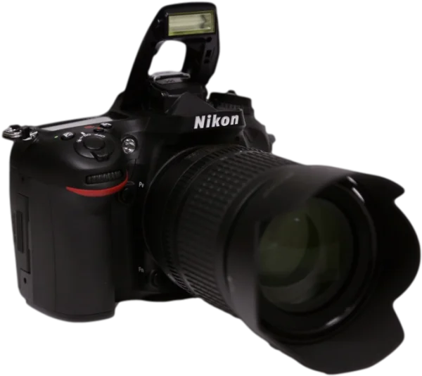 Nikon DSLR Camera PNG Transparent Background