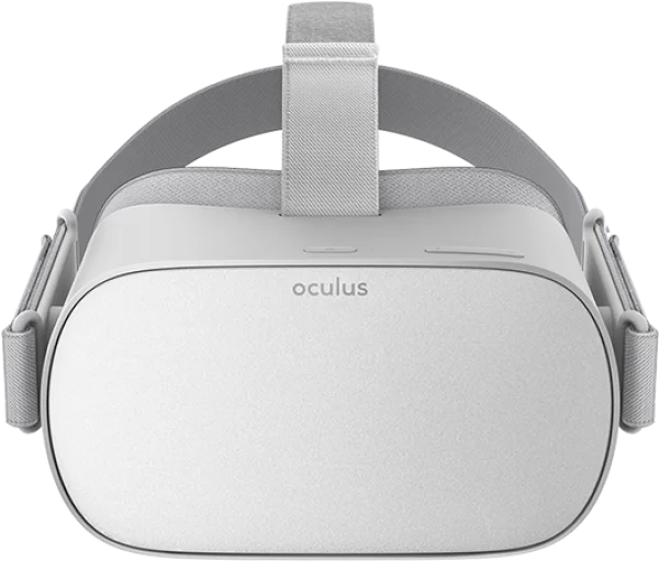 White Oculus VR Headset PNG Transparent Background