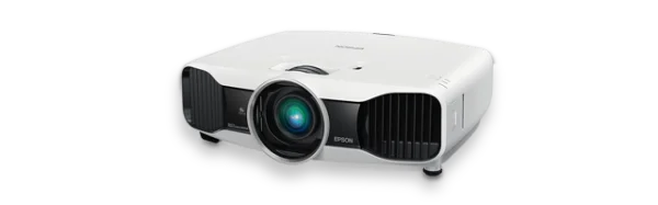 White Epson Home Cinema Projector PNG Transparent