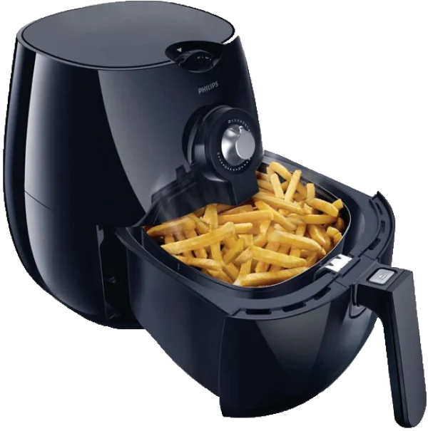 Philips Air Fryer with Crispy French Fries PNG