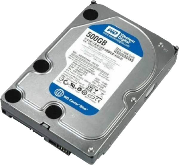 Western Digital 500GB Hard Drive PNG Transparent Background