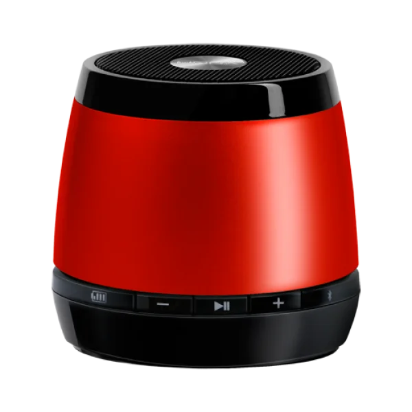 Red Portable Bluetooth Speaker PNG Transparent Background